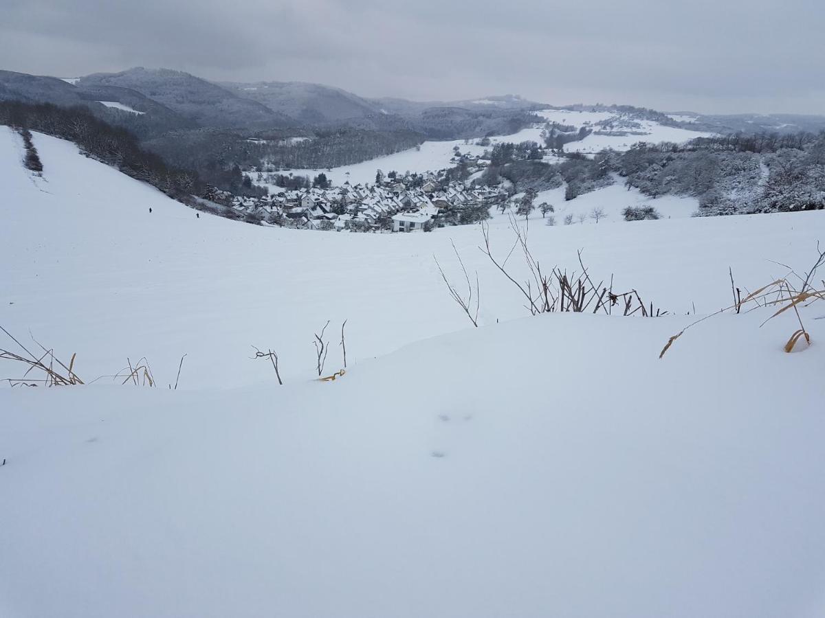 Ferienwohnungen Am Aeppelsberg Volkesfeld Bagian luar foto